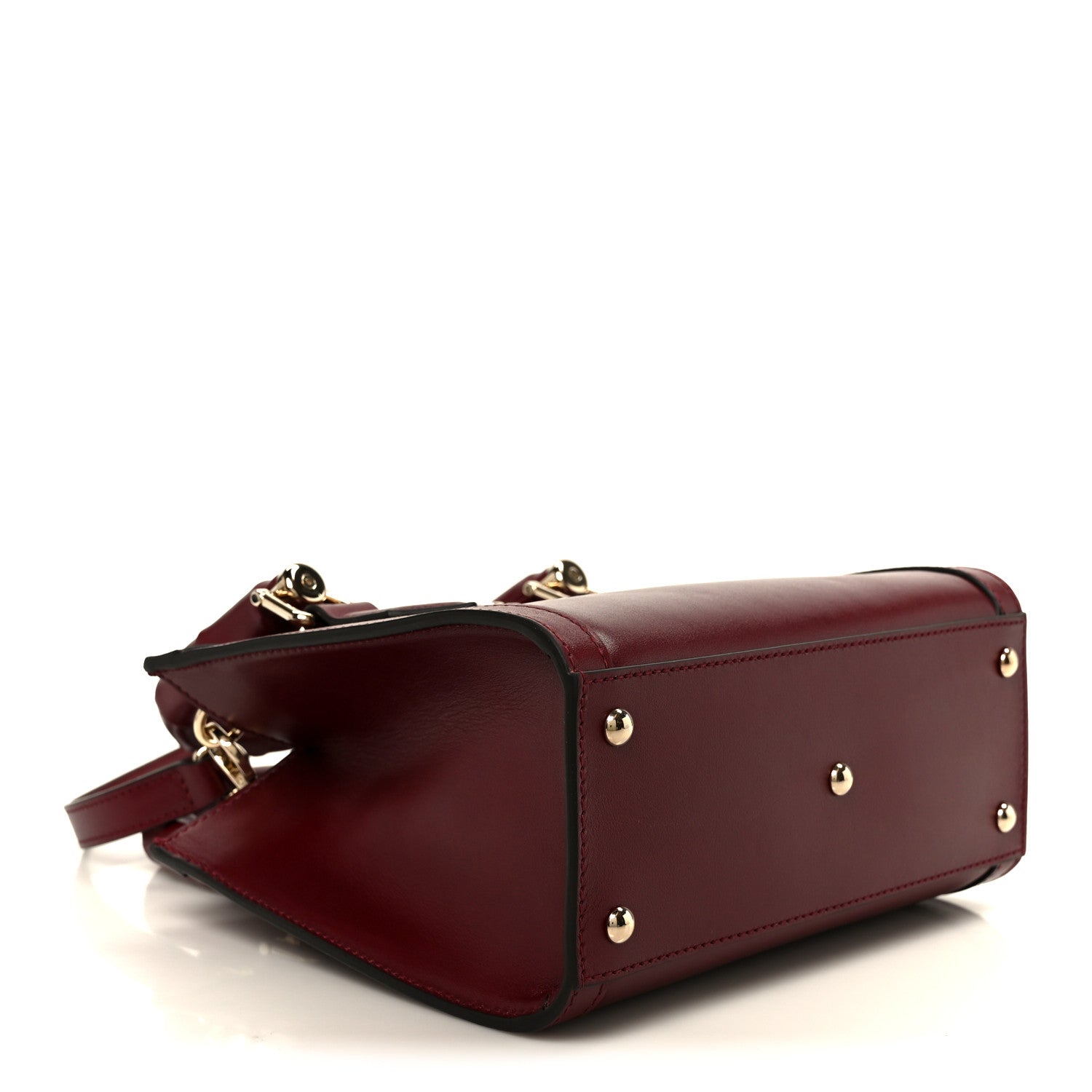 Gucci Sweetbread Calfskin Mini Diana Tote Bag Rosso Ancora 4 of 10
