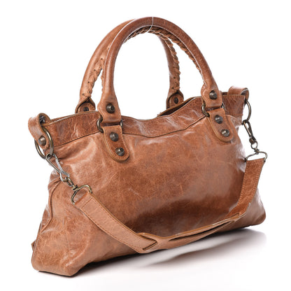 Balenciaga Chevre First Cognac 3 of 11