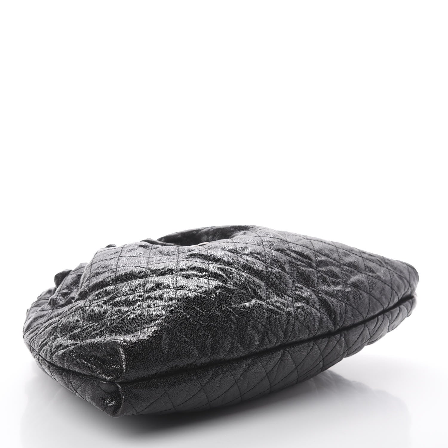Chanel Caviar Quilted Medium Elastic Shopping Tote Black 3 of 9