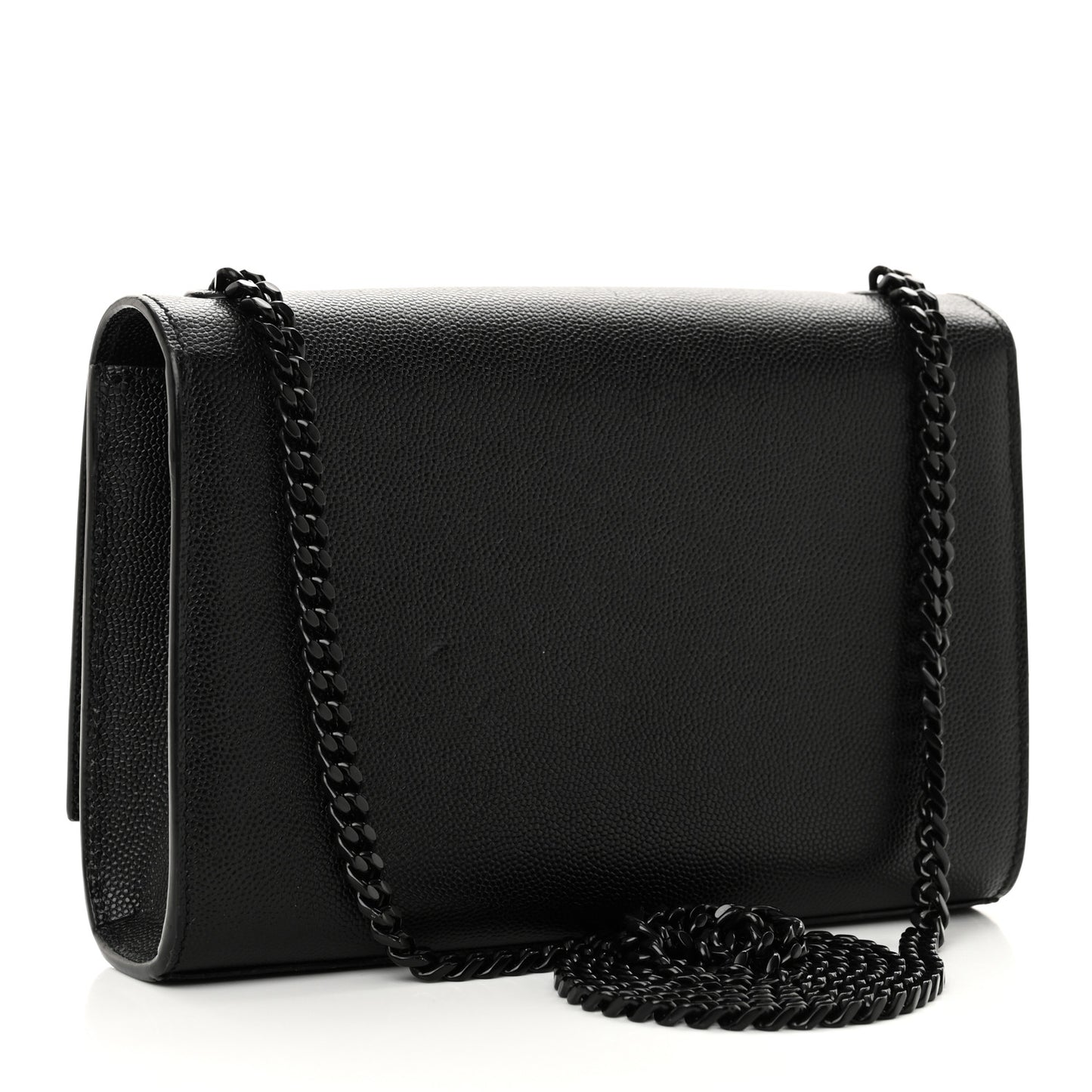 Grain De Poudre Small Monogram Monochrome Kate Satchel Black