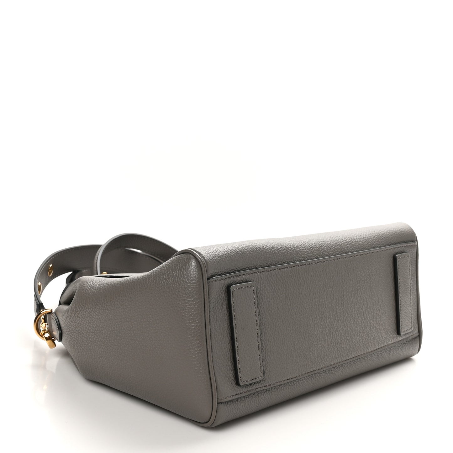 Calfskin Virtus Top Handle Bag Grey