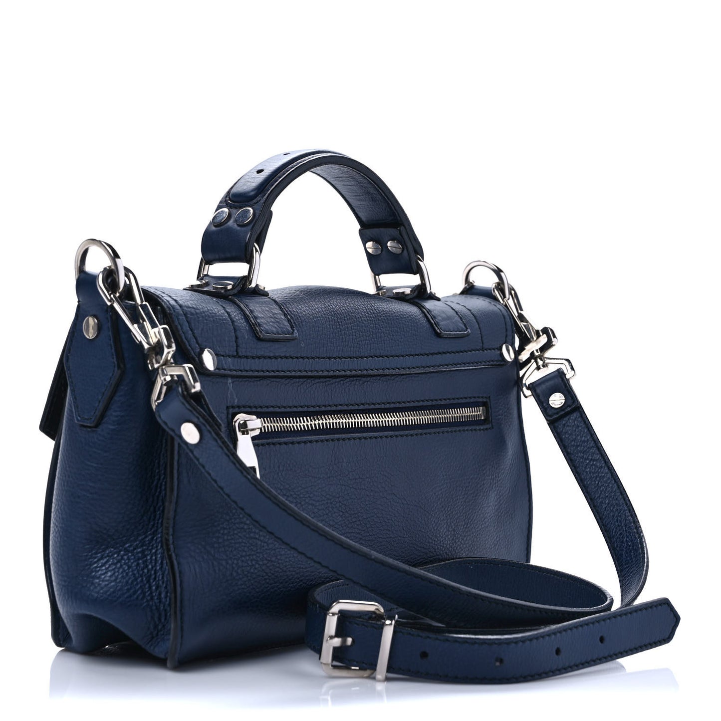 Lambskin Tiny PS1 Satchel Midnight