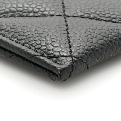 Chanel Caviar Quilted Card Holder Black 10 of 11