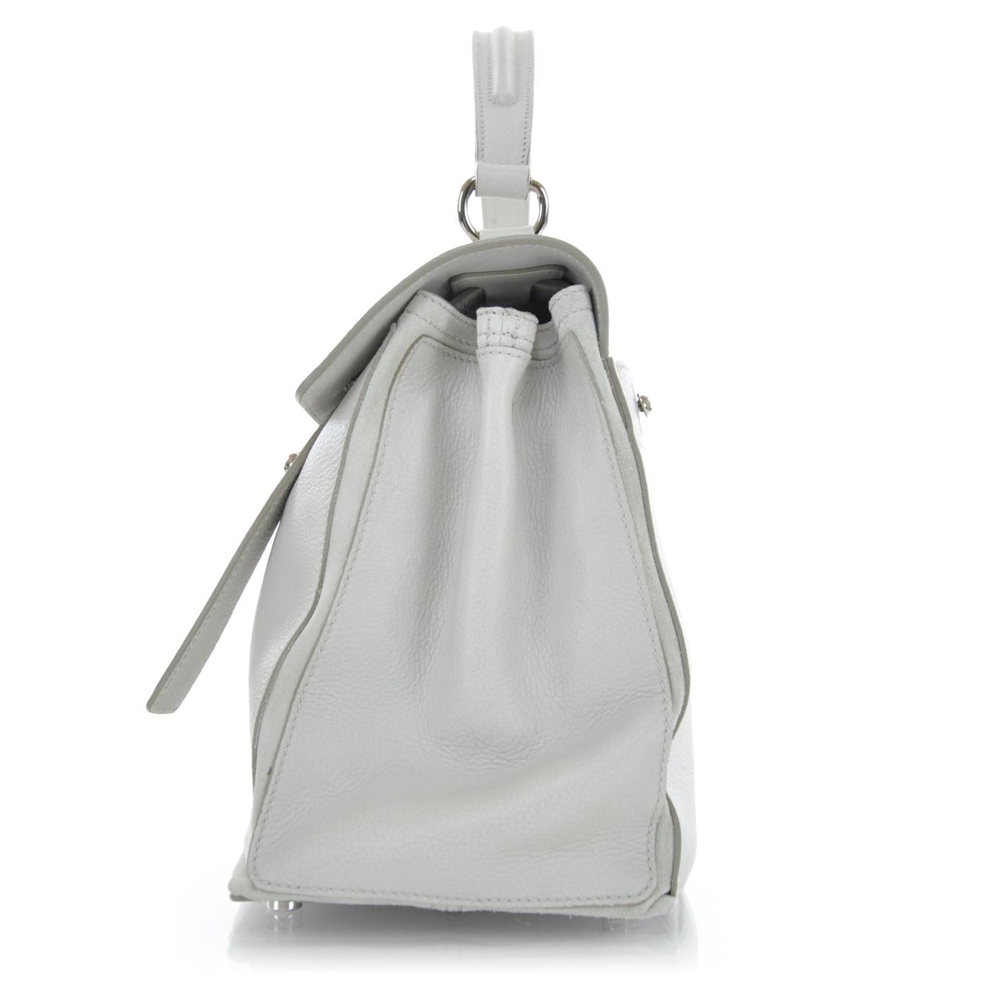 Leather Medium Muse Two White