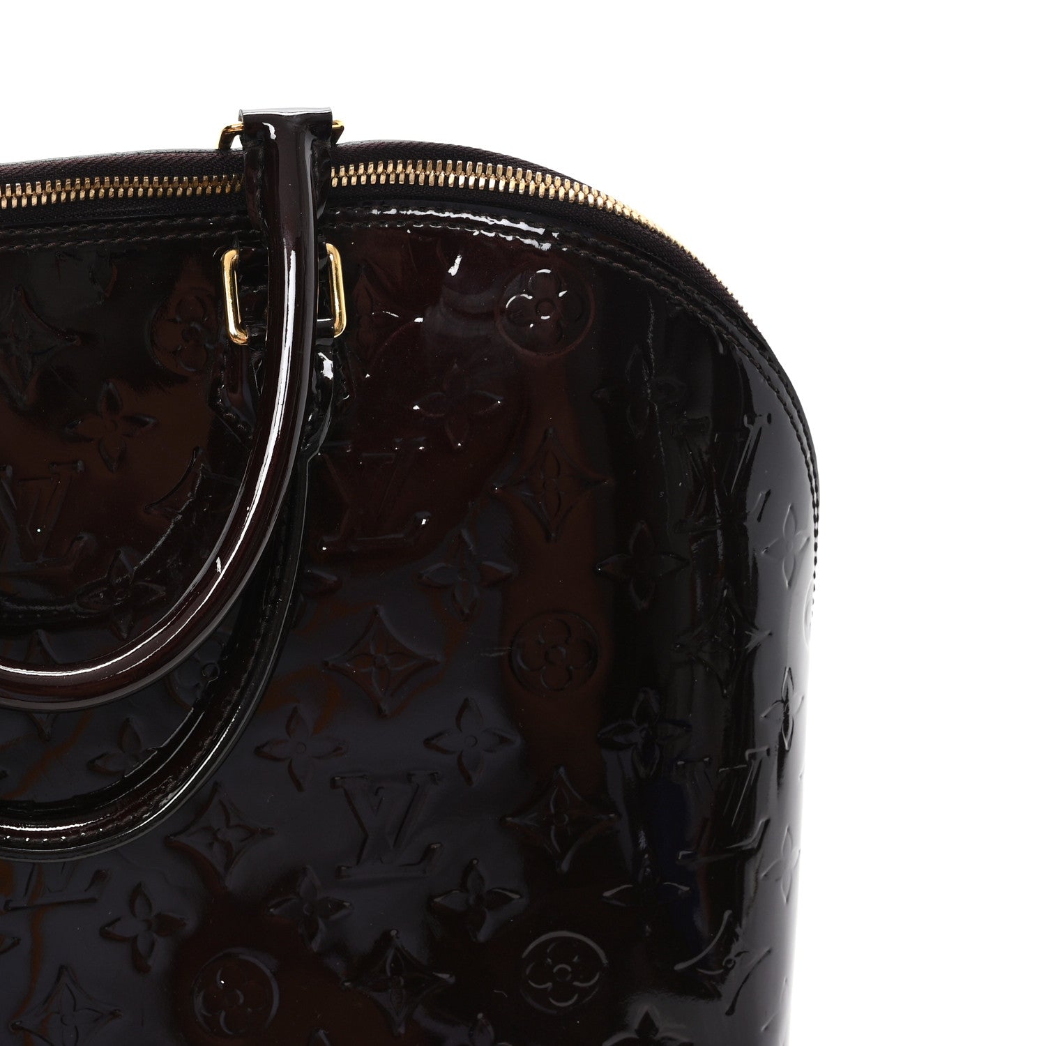 Louis Vuitton Vernis Alma GM Amarante 10 of 11