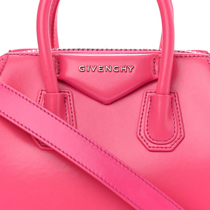 Givenchy Shiny Lord Calfskin Mini Antigona Shocking Pink 8 of 12