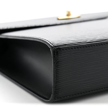 Louis Vuitton Epi Malesherbes Black 9 of 11