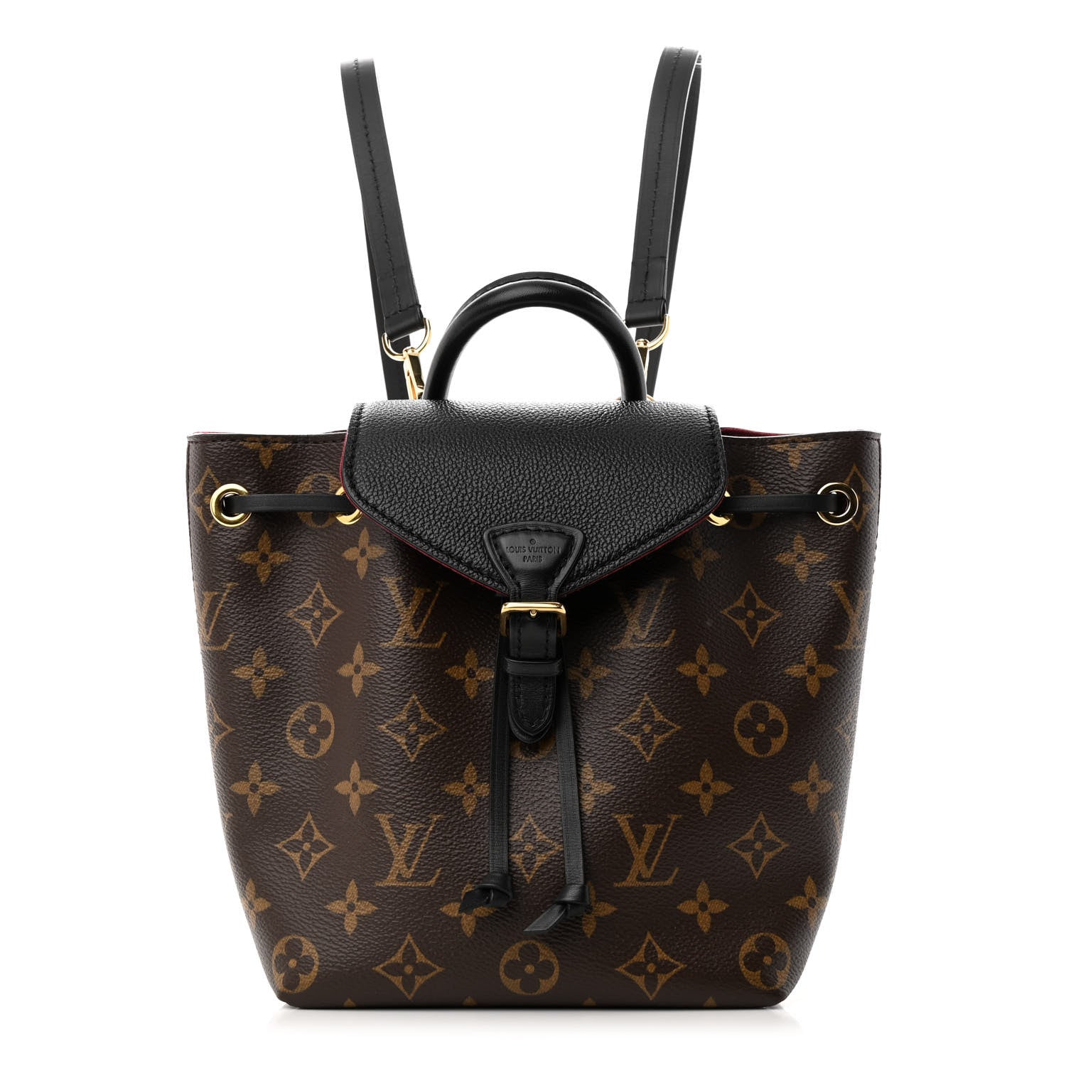 Louis Vuitton Monogram BB Montsouris NM Backpack Black 1 of 10