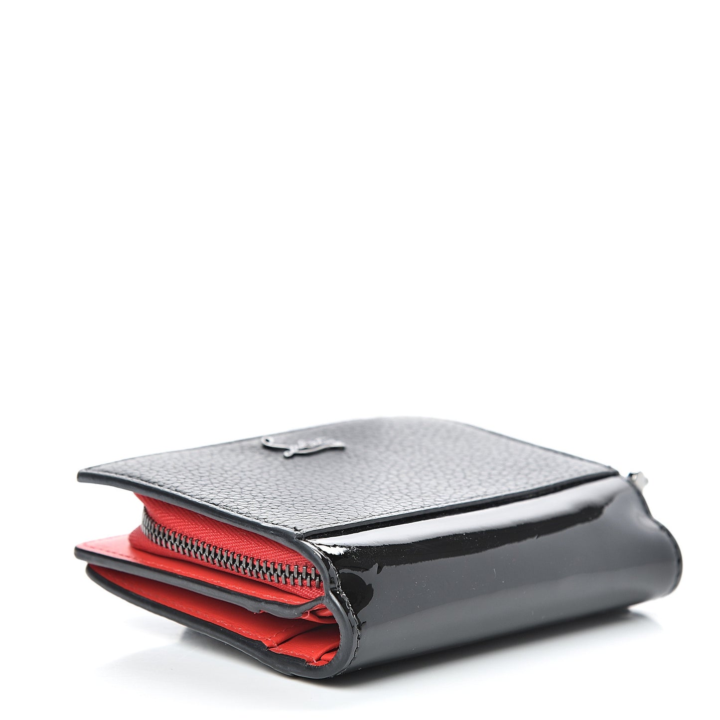 Calfskin Mini Paloma Wallet Black