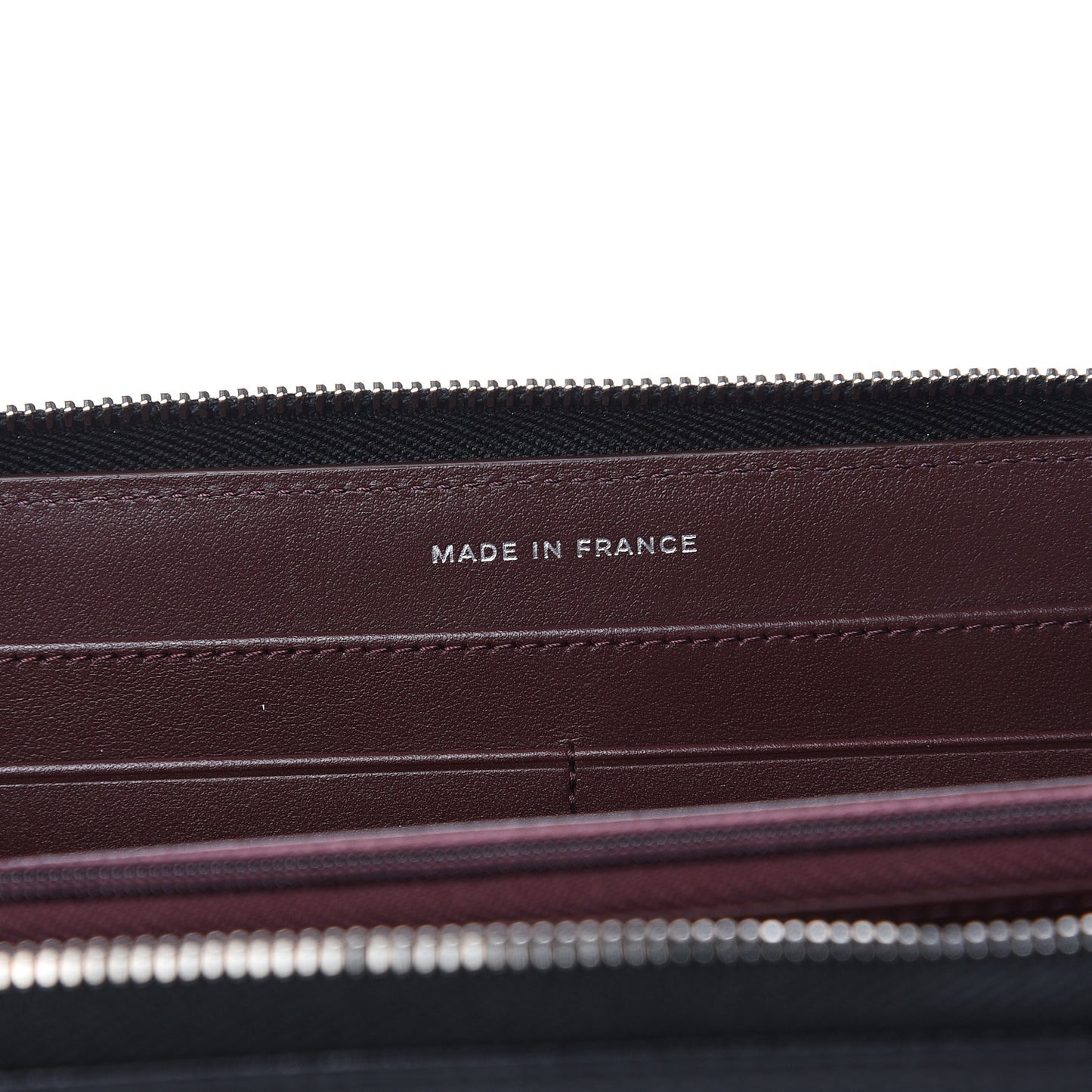 Caviar Quilted Large Gusset Zip Around Wallet Black