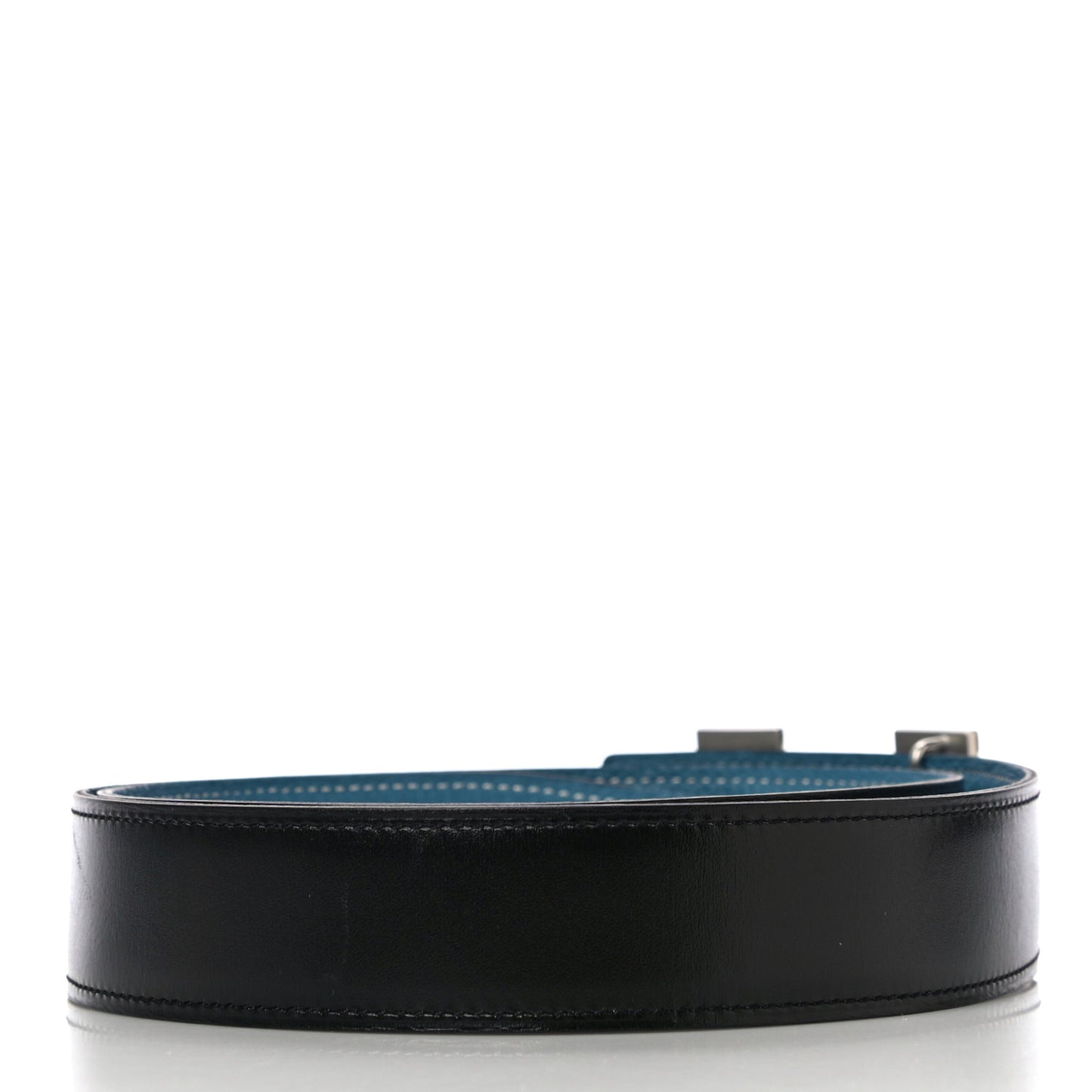 Box Togo 32mm H Belt 85 Black Blue Jean