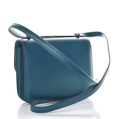 Hermes Tadelakt Constance 18 Bleu Izmir 3 of 10