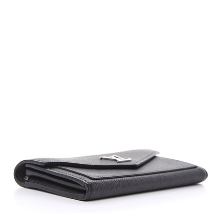 Louis Vuitton Soft Calfskin My Lockme Wallet Black 4 of 11