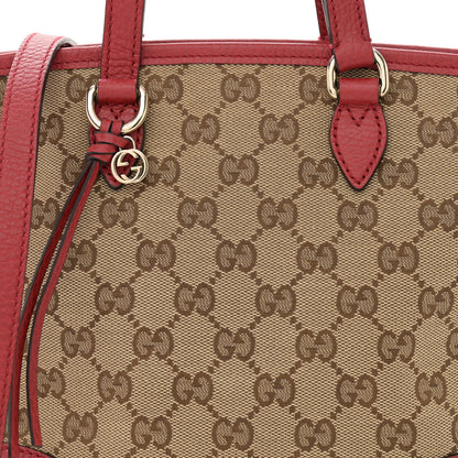 Gucci Monogram Small Bree Tote Red 8 of 13