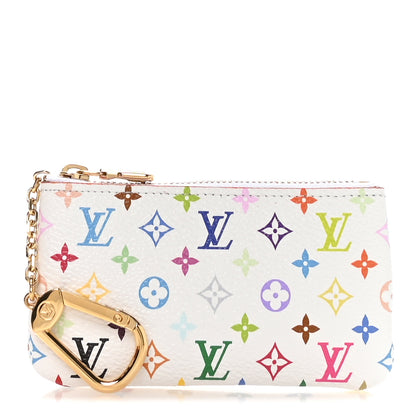 Louis Vuitton LV X TM Monogram Multicolor Key Pouch White 1 of 7