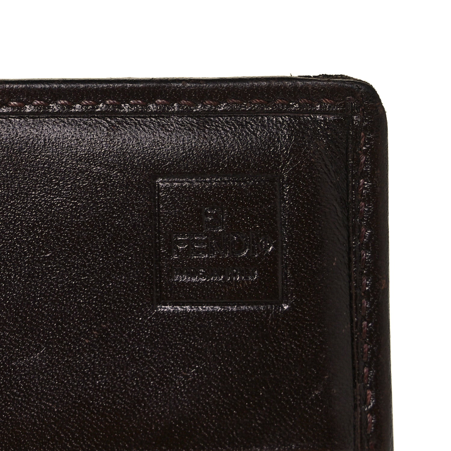 Fendi Zucca Continental Wallet Tobacco 6 of 10