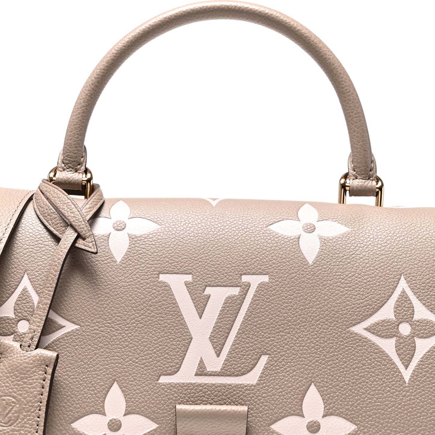 Empreinte Monogram Giant Madeleine MM Dove Grey Beige
