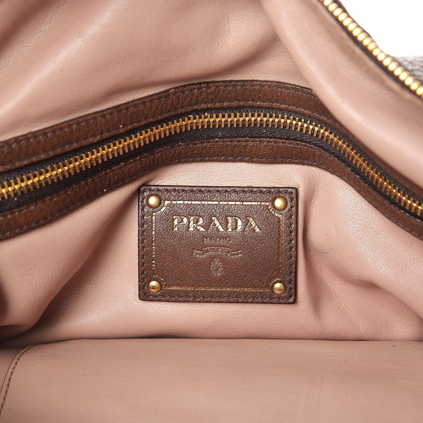Cervo Lux Deerskin Chain Bag Bruciato