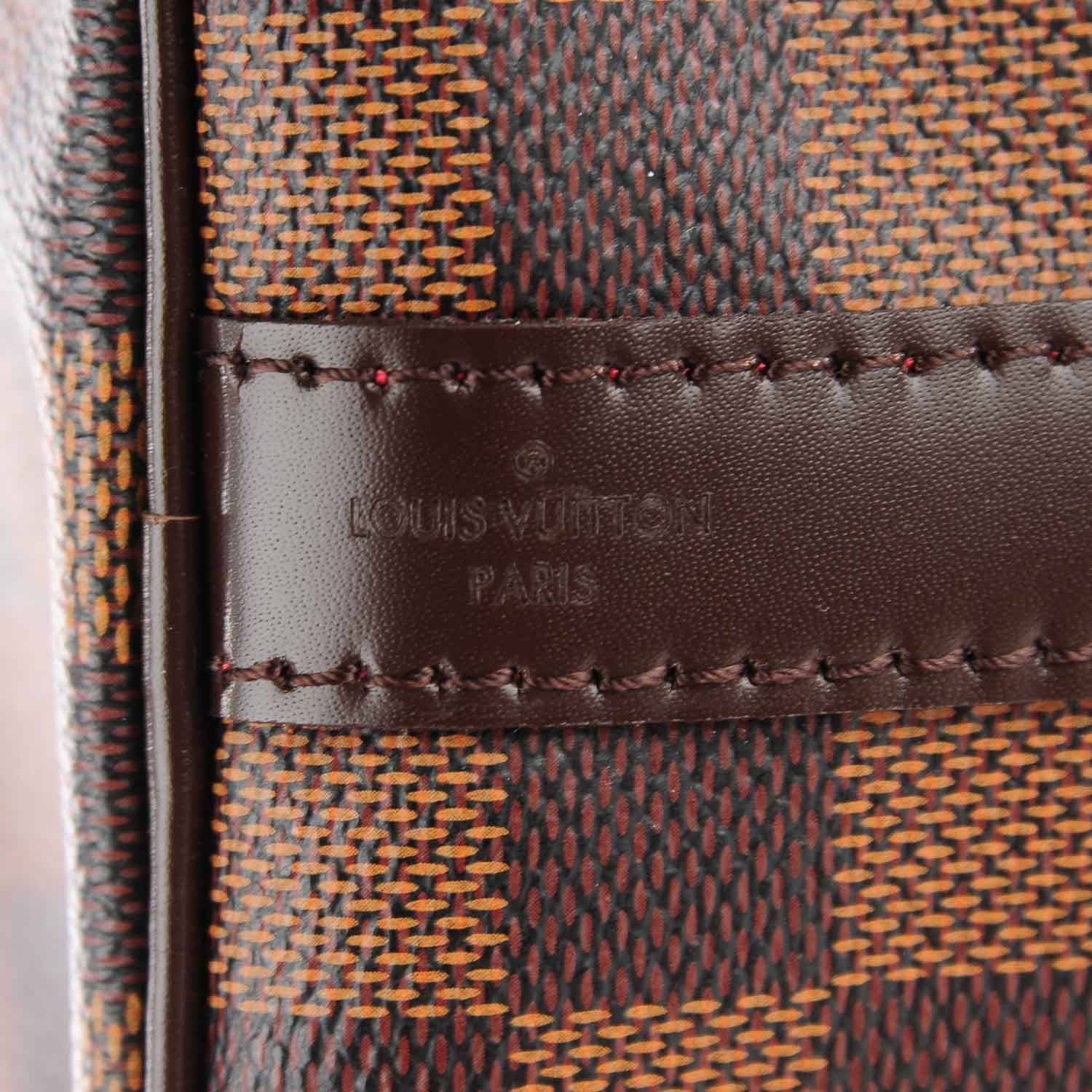 Louis Vuitton Damier Ebene Speedy Bandouliere 30 6 of 8