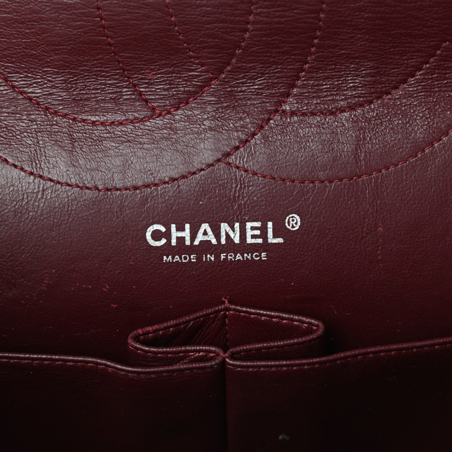 Aged Calfskin Quilted 2.55 Reissue 227 Flap Black