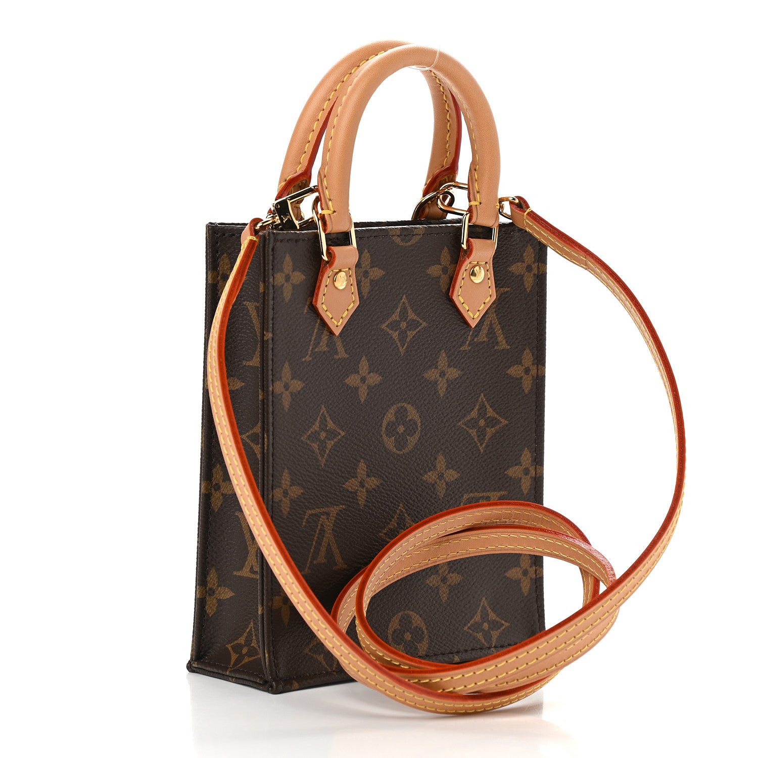 Louis Vuitton Monogram Petit Sac Plat 3 of 8