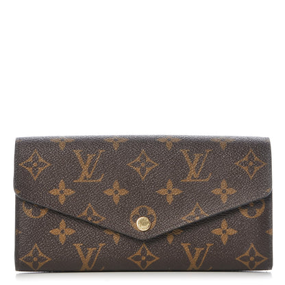 Louis Vuitton Monogram Sarah Wallet NM 1 of 6