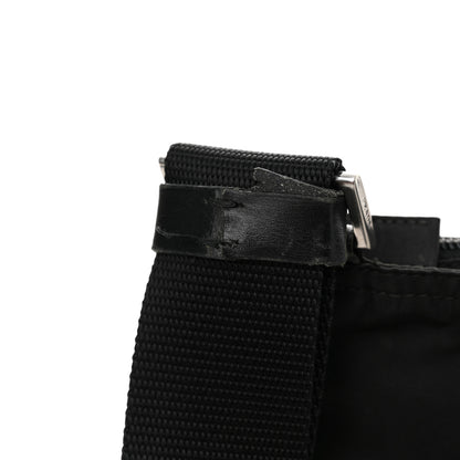 Prada Tessuto Nylon Flat Messenger Bag Black 14 of 16