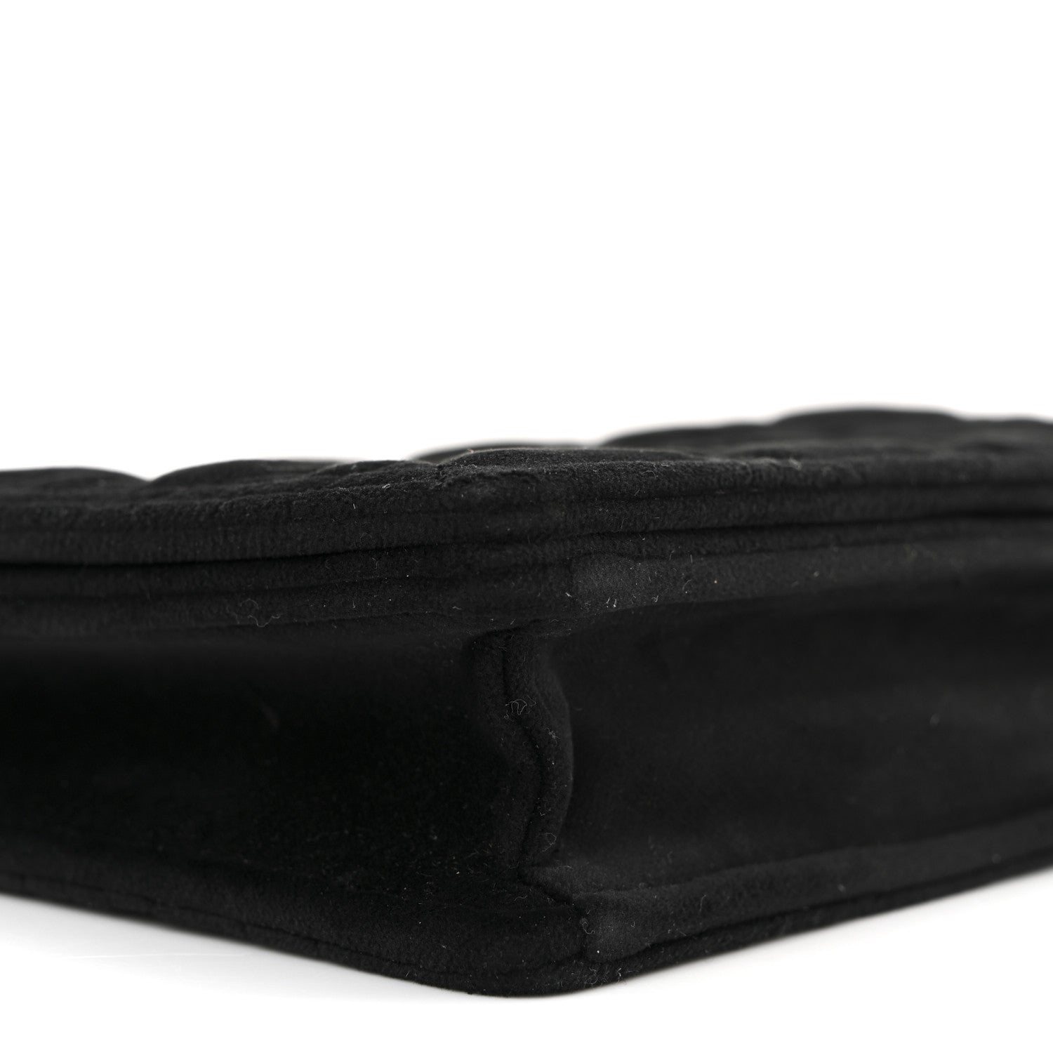 Christian Dior Velvet Cannage Lady Dior Convertible Clutch Black 10 of 12