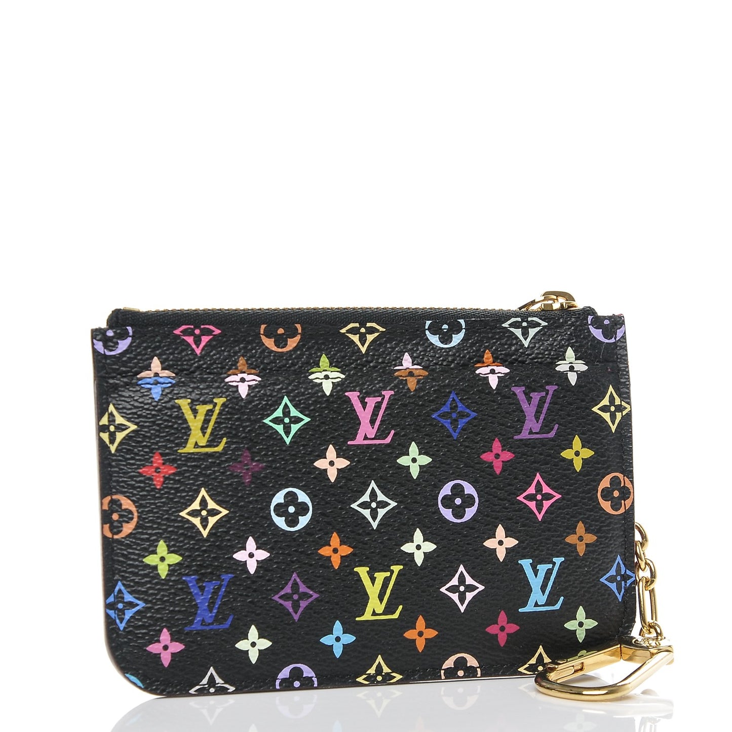 Monogram Multicolor Key Pouch Black Grenade
