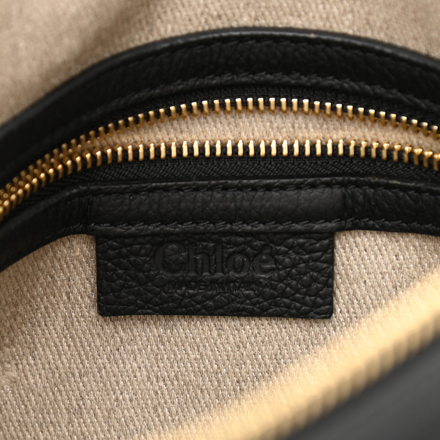 Calfskin Small Marcie Satchel Black