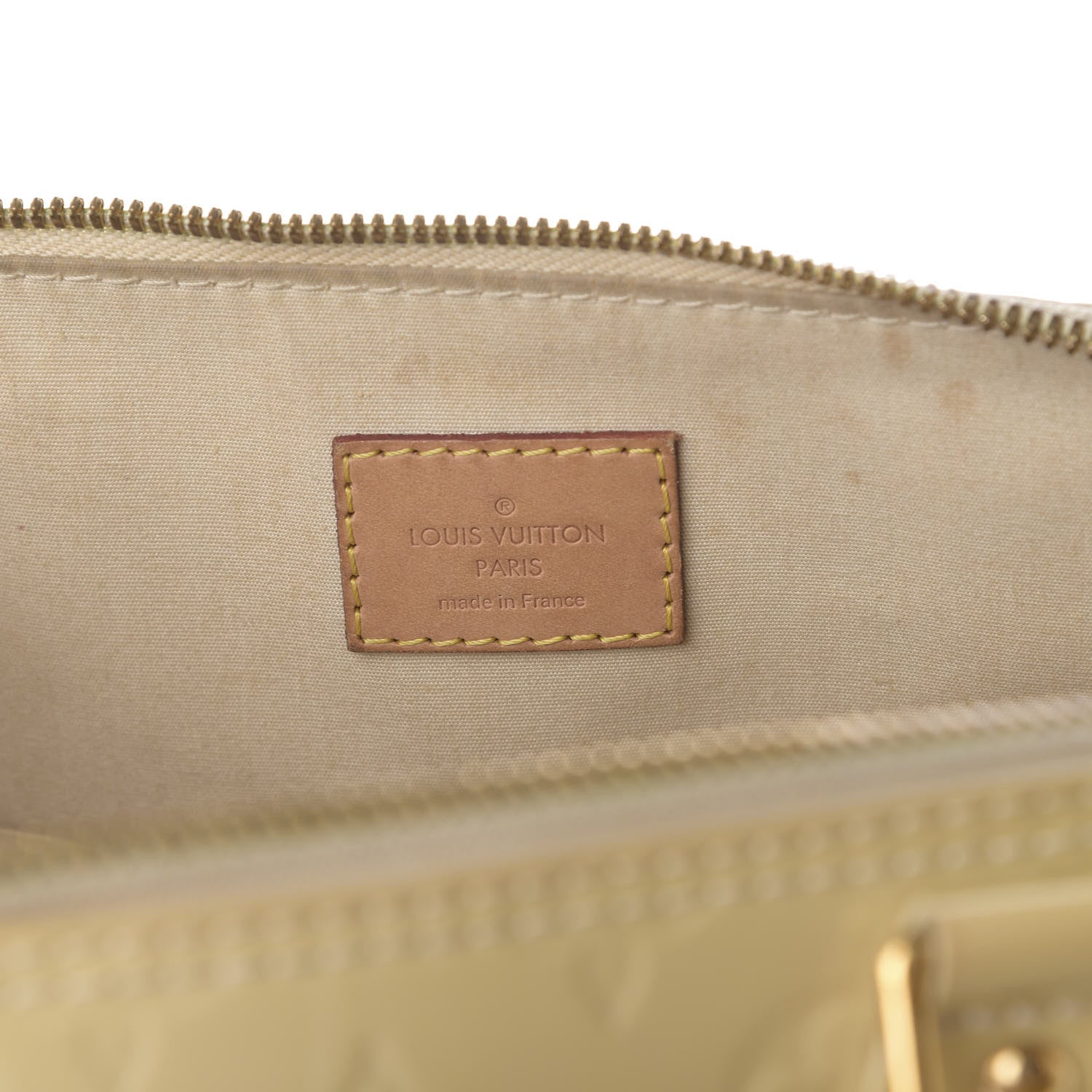 Louis Vuitton Vernis Alma PM Blanc Corail 5 of 10