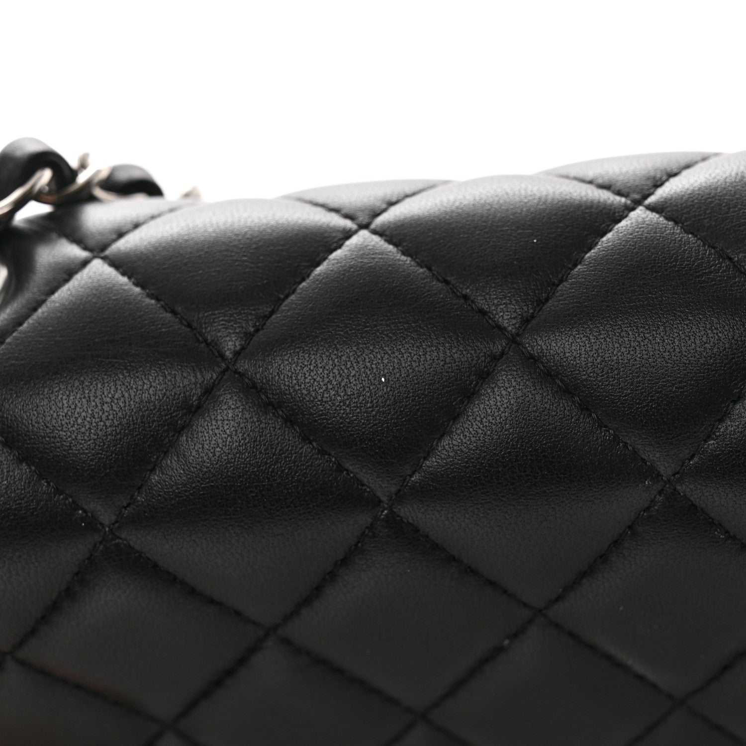 Chanel Lambskin Quilted Mini Rectangular Flap Black 13 of 16