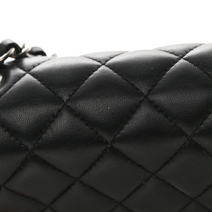 Chanel Lambskin Quilted Mini Rectangular Flap Black 13 of 16