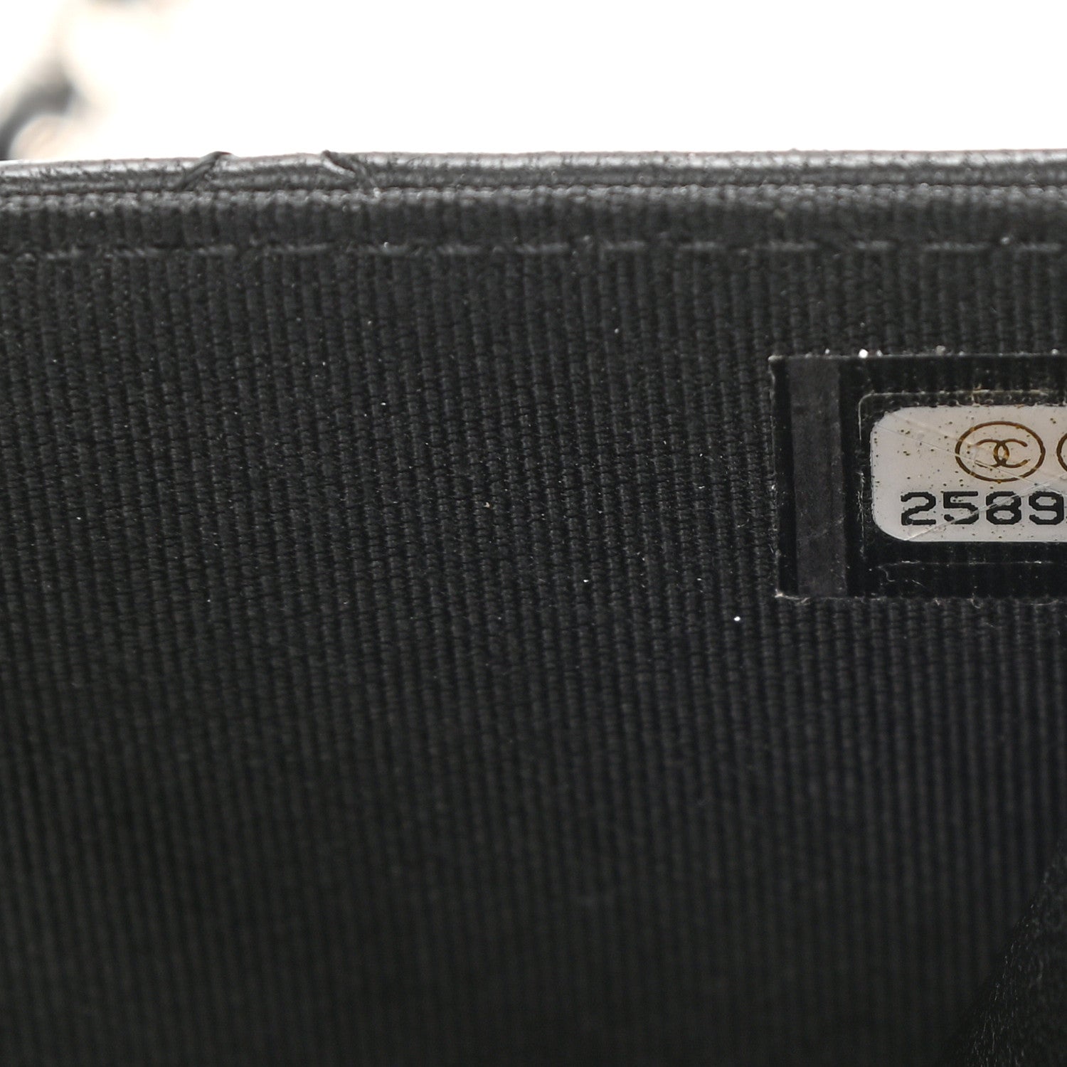 Chanel Lambskin Quilted Wallet On Chain WOC Black 8 of 11