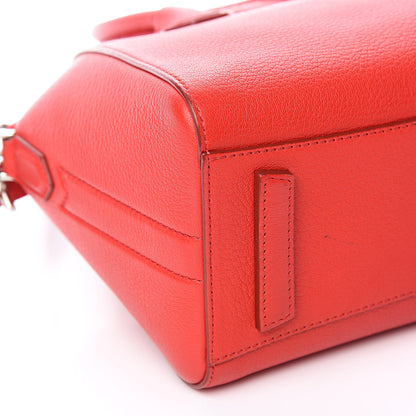 Givenchy Sugar Goatskin Mini Antigona Medium Red 8 of 12