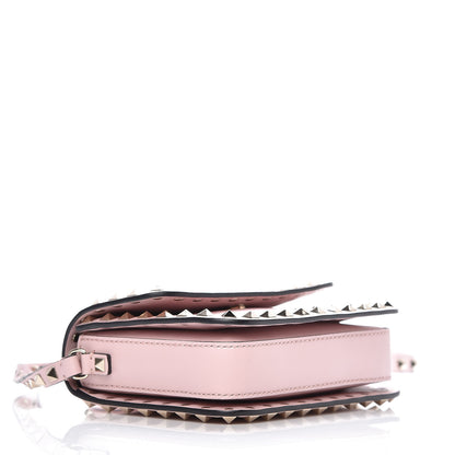 Valentino Garavani Vitello Rockstud Flap Crossbody Bag Water Rose 4 of 9