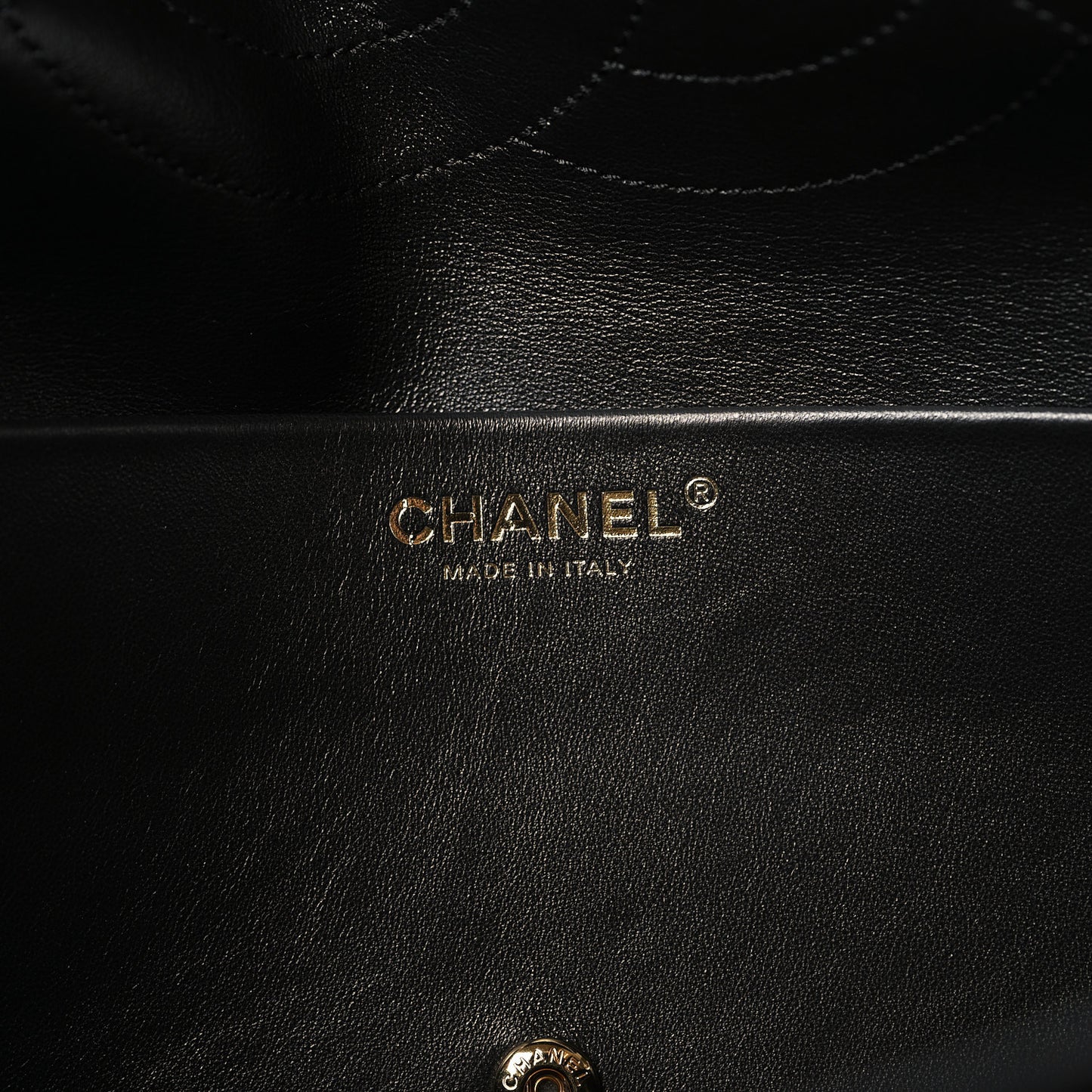 Suede Calfskin Small Souplissimo Maxi Flap Black