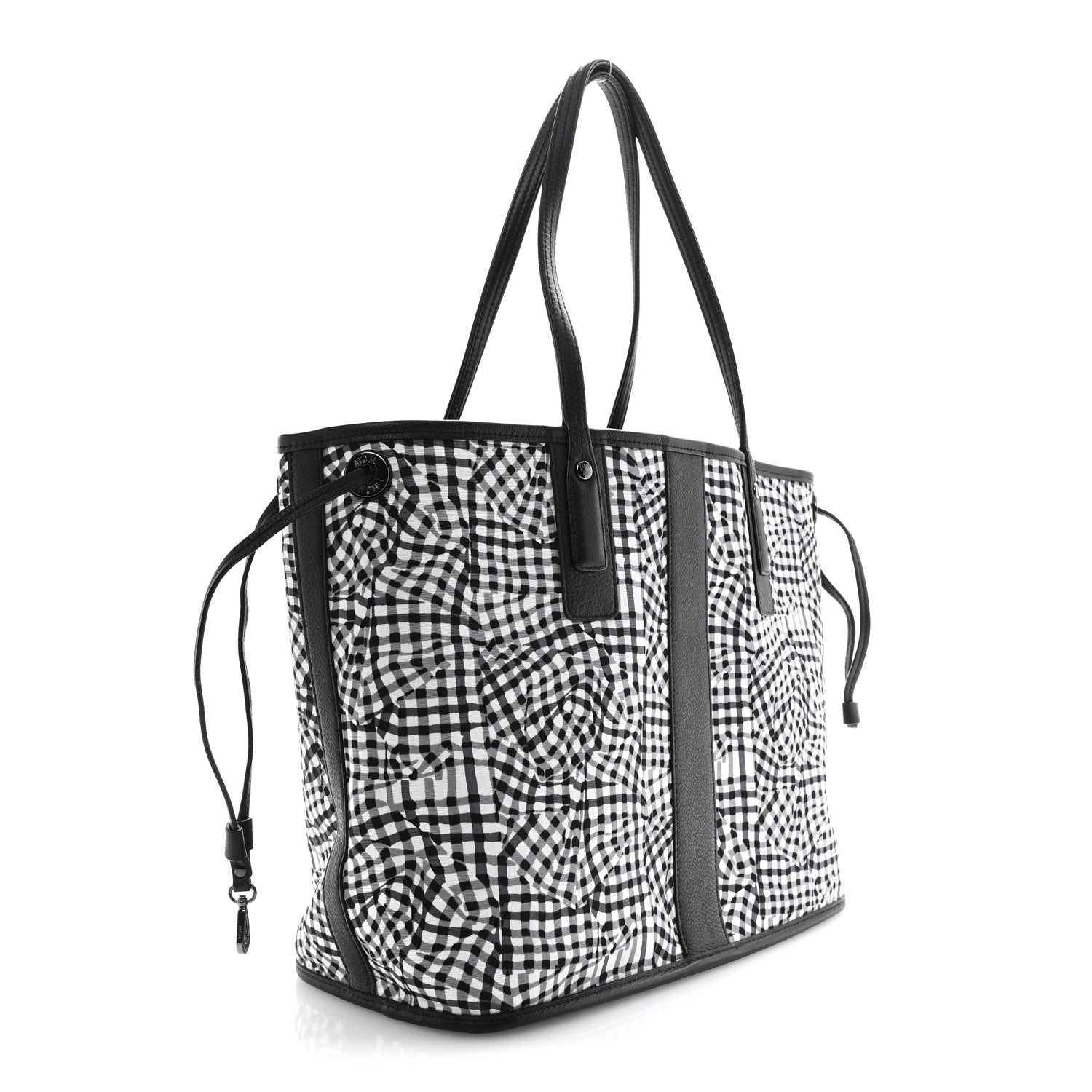 MCM Visetos Medium Liz Reversible Shopper Tote Black 5 of 16