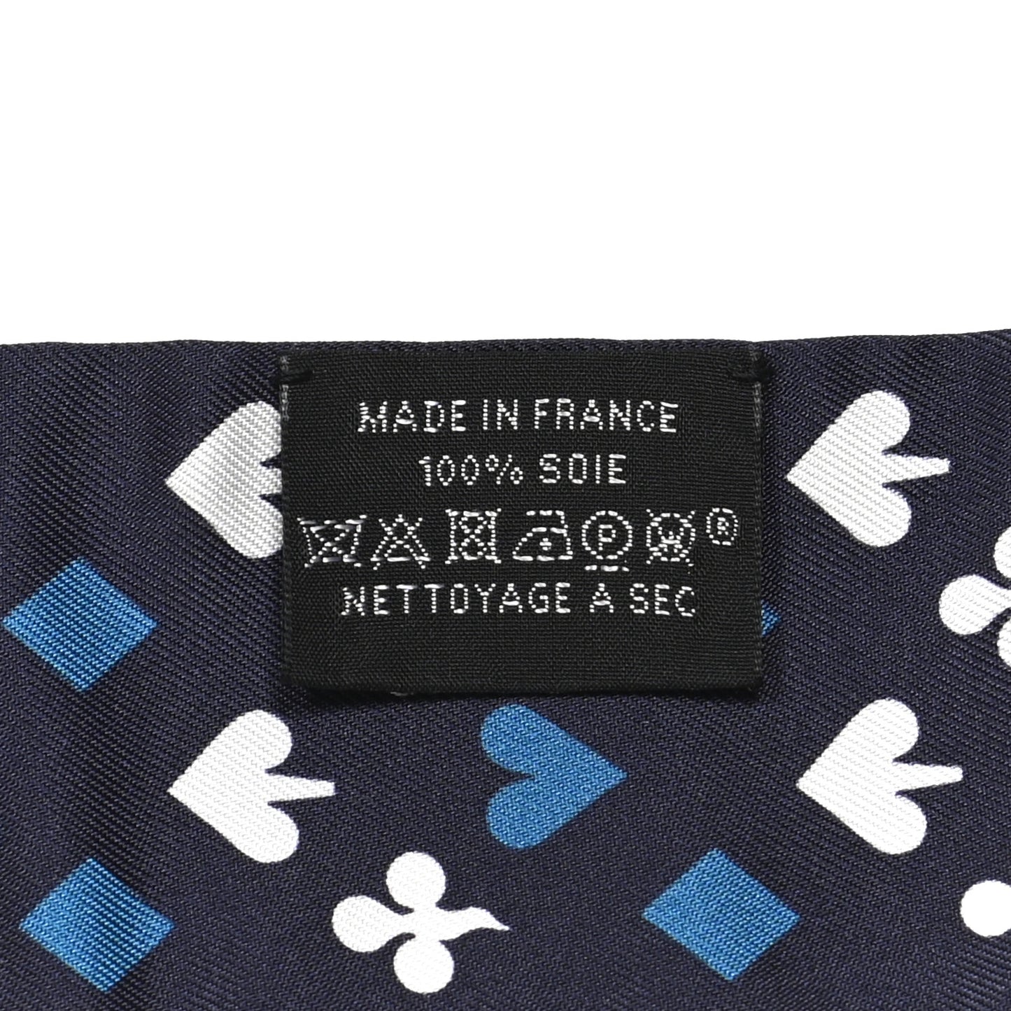 Silk Jeu de Cartes Twilly Marine Petrole White