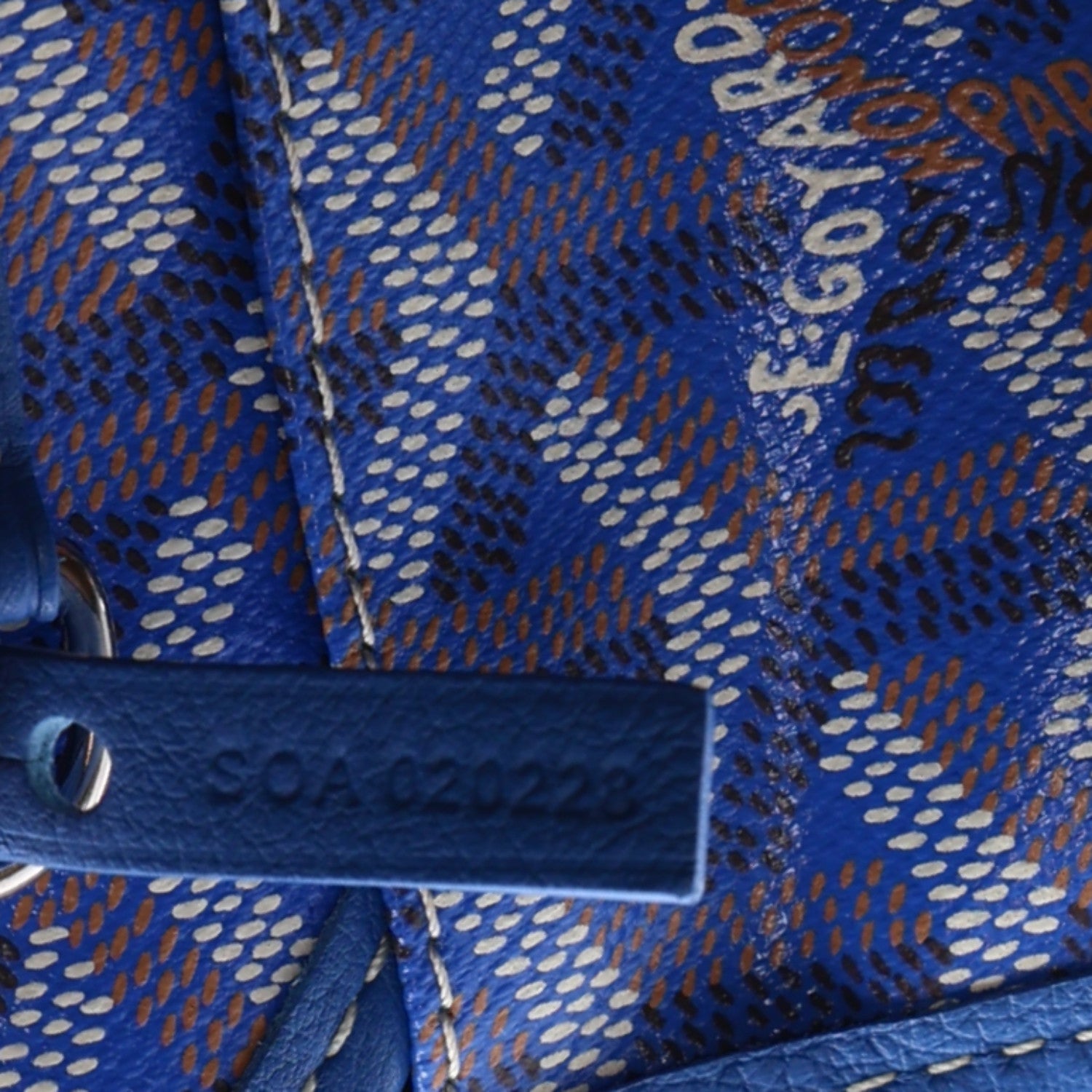 Goyard Goyardine Reversible Anjou PM Sky Blue 4 of 18