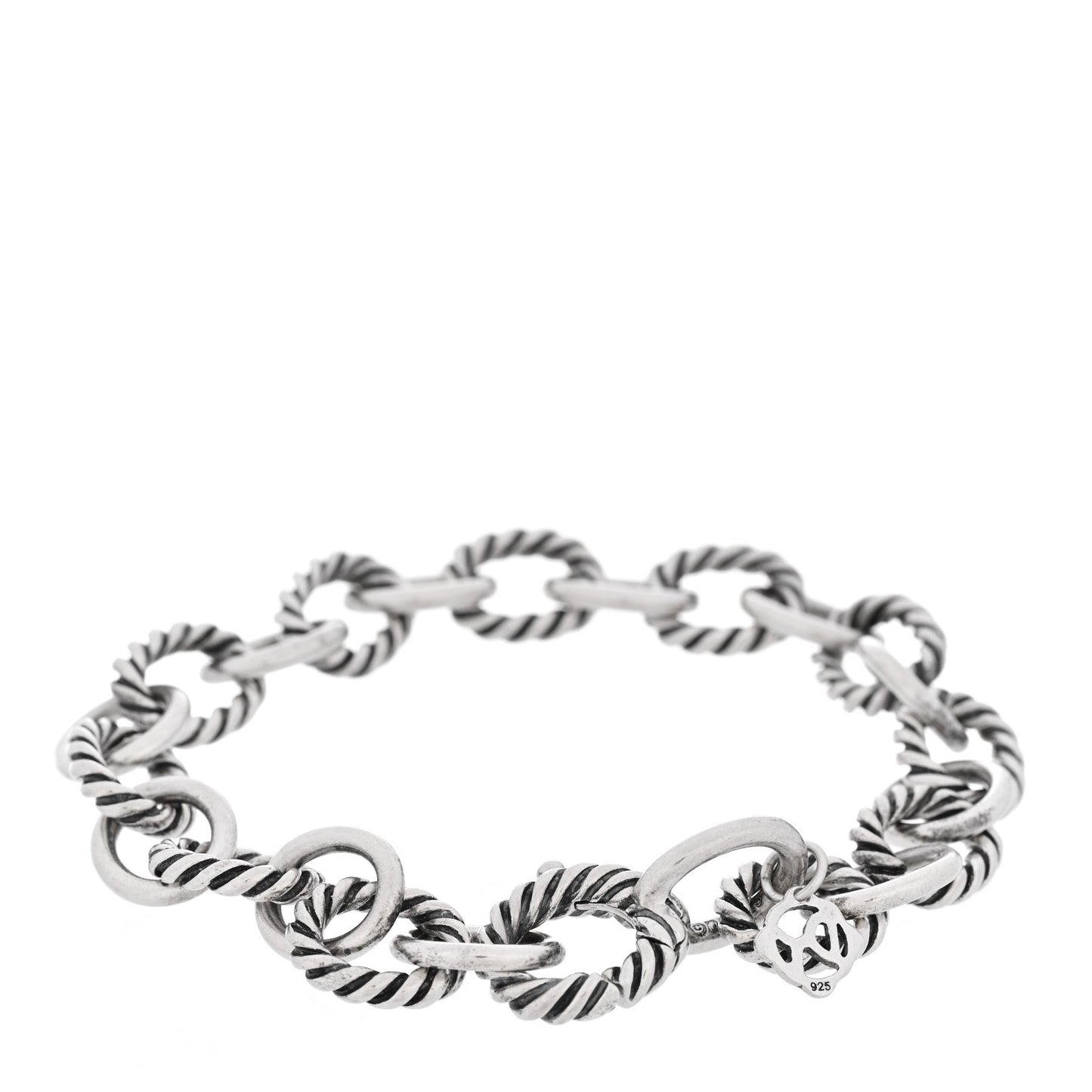 DAVID YURMAN Sterling Silver 10mm Medium Oval Link Bracelet