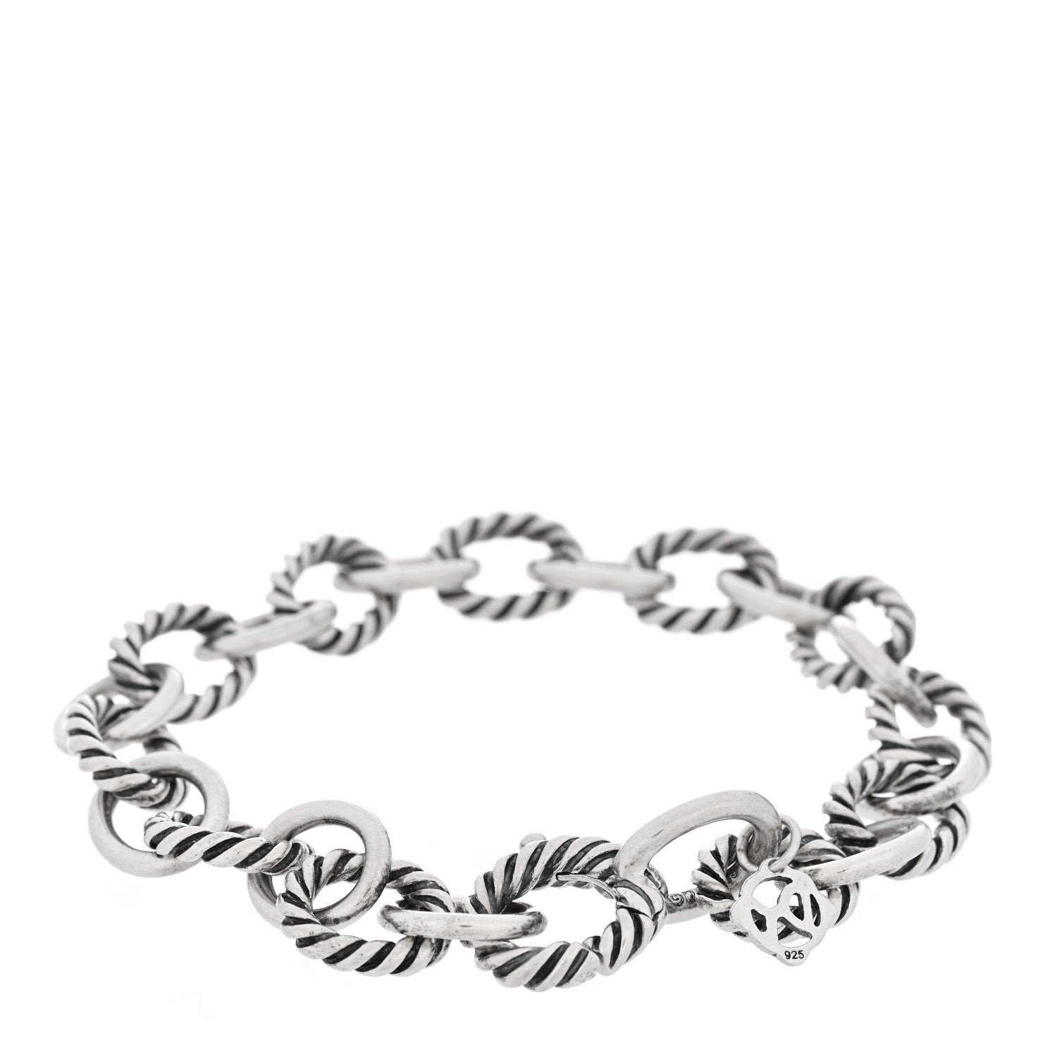 David Yurman DAVID YURMAN Sterling Silver 10mm Medium Oval Link Bracelet 2 of 4