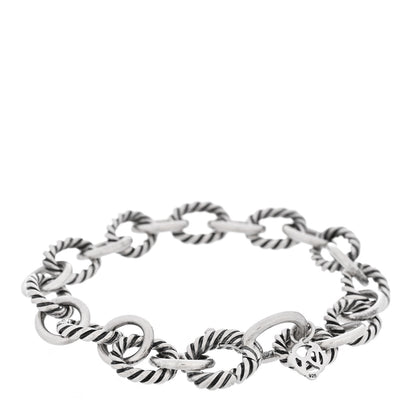 David Yurman DAVID YURMAN Sterling Silver 10mm Medium Oval Link Bracelet 2 of 4