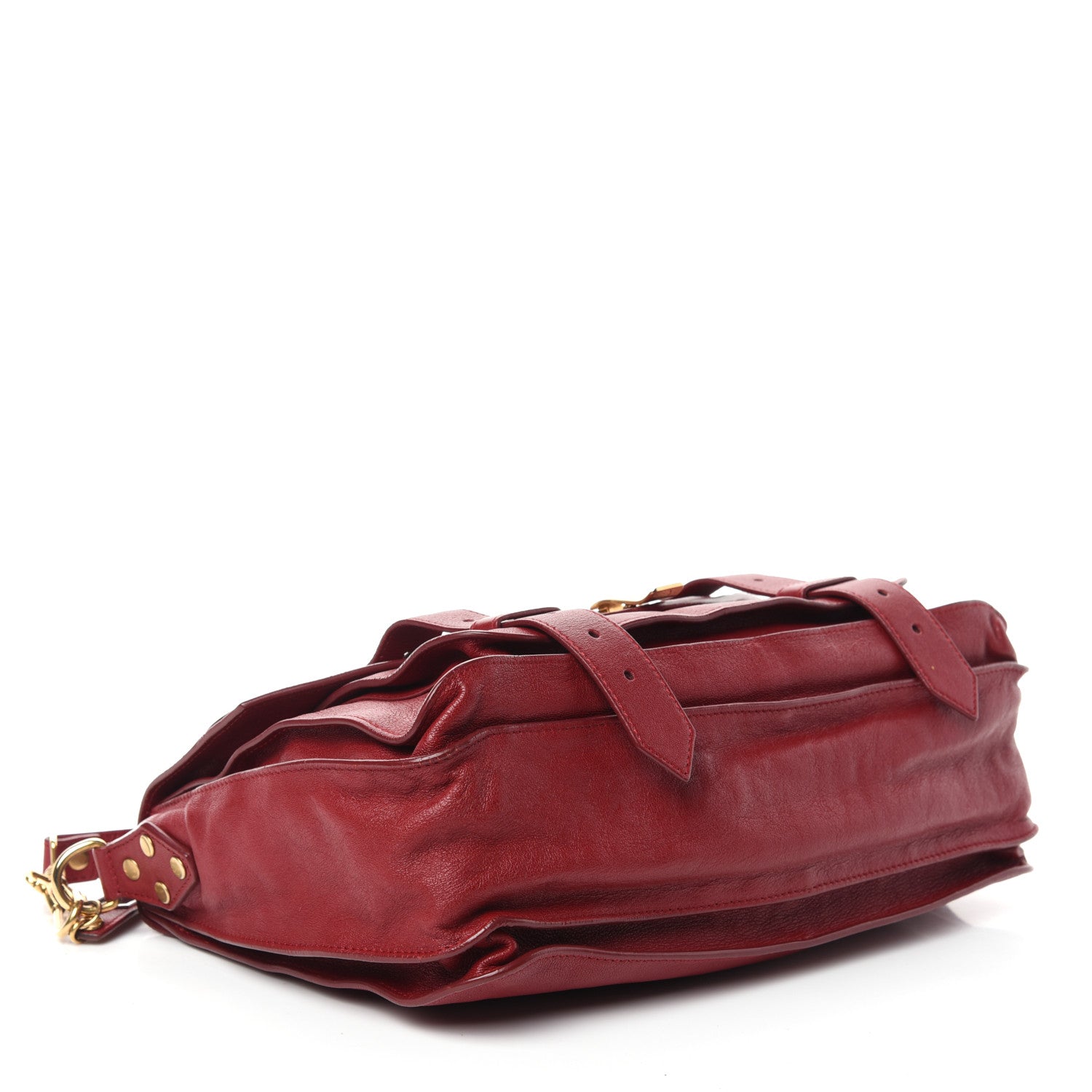 Proenza Schouler Lambskin Medium PS1 Satchel True Red 4 of 10