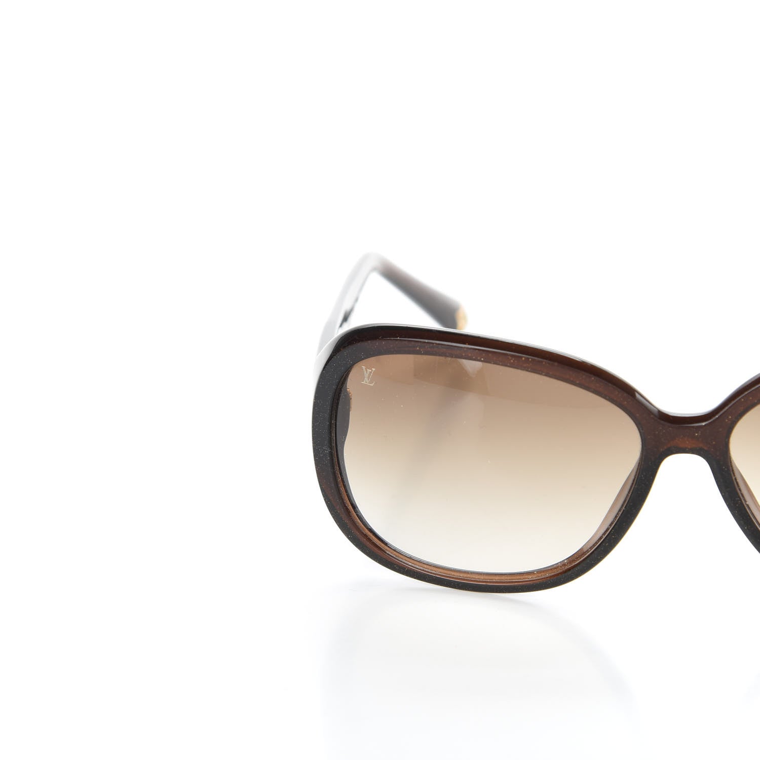 Louis Vuitton Acetate Obsession GM Sunglasses Z0459W Brown Glitter 7 of 8