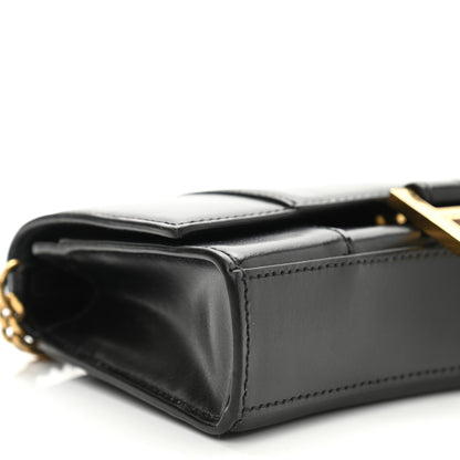 Balenciaga Shiny Box Calfskin Hourglass Chain Bag Black 8 of 9