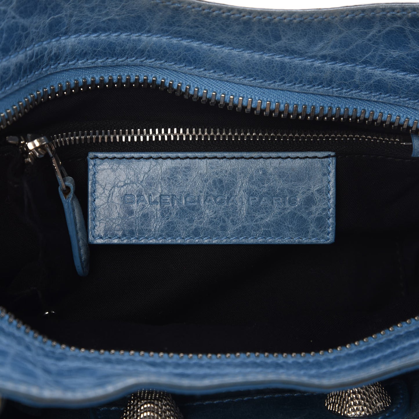 Agneau Giant 21 Silver Hardware City Turquoise