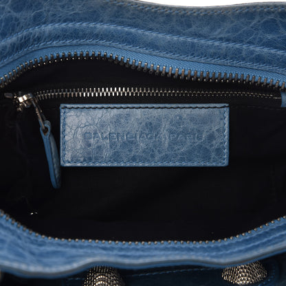 Balenciaga Agneau Giant 21 Silver Hardware City Turquoise 7 of 12