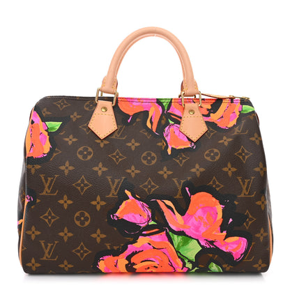 Louis Vuitton Monogram Roses Speedy 30 1 of 10