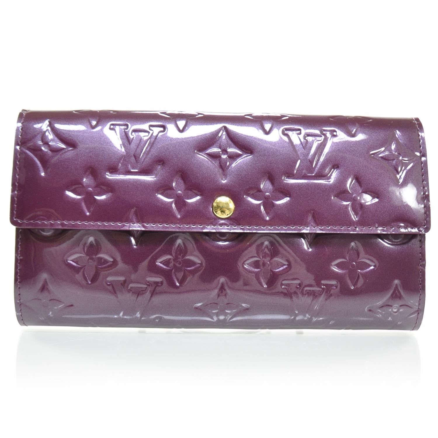 Louis Vuitton Vernis Sarah Wallet Violet 1 of 7